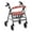 Red Heart, variant on HELLHERO Stain Proof Rollator Walker Cover and Seat & Backrest Cover Set Waterproof & Reusable and Seniors Men Women Sparkling Heart