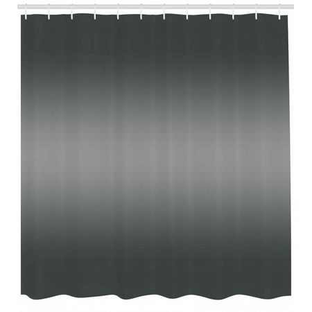 Ombre Shower Curtain Fume Fog Dark Smoke Industry Theme Inspired