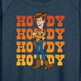 thumbnail image 3 of Toy Story - Woody Howdy - Women's Lightweight French Terry Long Sleeve Shirt, 3 of 5