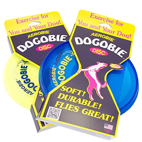 Aerobie Dogobie Disc Outdoor Flying Disc for Dogs - Colors May Vary