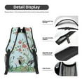 thumbnail image 4 of Honeii Chinoiserie Floral Palm Tree Print Backpack for School,15.6 inch Laptop Back Pack for High School and College Students, Waterproof Computer Bookbag-One Size, 4 of 6