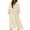 Beige, variant on Holiday Dresses for Women Long Sleeve V-Neck Casual Midi Dress Loose Flowy Beach Dresses with Pockets