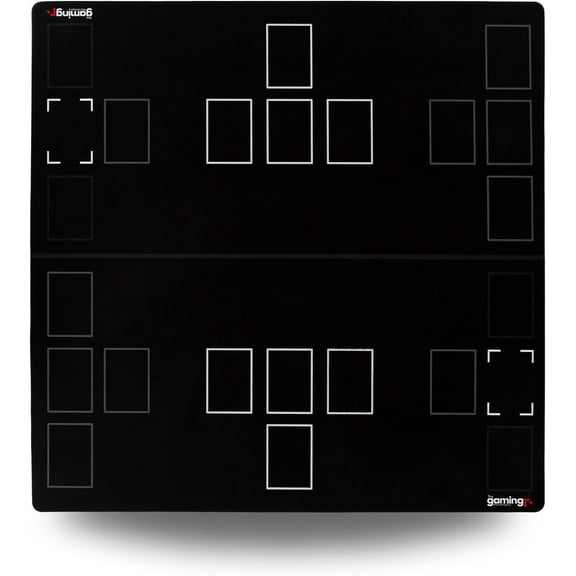 GMC Deluxe Flesh and Blood Stadium Mat - 2 Player TCG Board Playmat - Card Game Playmat for Beginner & Advanced Players - Waterproof Card Gaming Mat