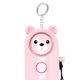thumbnail image 4 of Alarma personal para mujeres, hombres, 130 dB, llavero portátil ligero, alarma de emergencia Oso Estilo Rosa jinwen Alarma de seguridad personal, 4 of 7