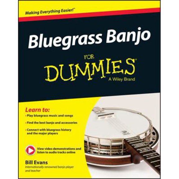 Pre-Owned Bluegrass Banjo for Dummies (Paperback) 1119004306 9781119004301
