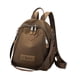 thumbnail image 2 of Mochila de moda para mujer, bolso de hombro para viajes por la calle. Café, 2 of 9