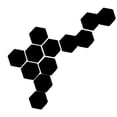thumbnail image 2 of 3x 12 Unidades Etiqueta de La Pared Espejo Sunnimix Calcomanía Hexagonal 4 Color, 2 of 7