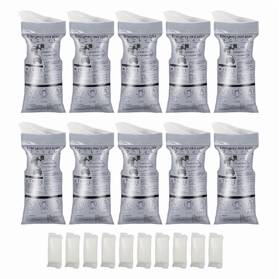 Compact Outdoor Bag Disposables Travel Mobile Toilet Bag Travel Essential Vomiting Bag 700ml