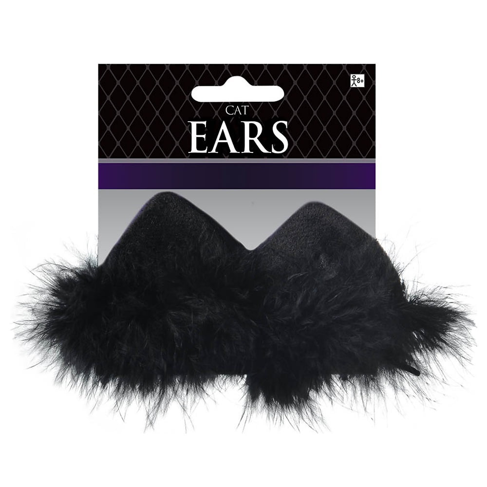 Cat Ears Clips Adult Costume Accessory