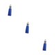 thumbnail image 5 of Cateissary 28 piezas bolso llavero encantos creativo llavero borlas Simple colgante decoración llavero borla adorno DIY accesorio azul real Azul real 3Conjunto, 5 of 6