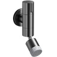 thumbnail image 4 of Bgsha Sink Faucet Stainless Steel Tap Wall Mounted Water Faucet Rotation Wash Basin Mop Pool Single Cold Tap Attachment Outdoor Home Kitchen Bathroom, 4 of 4