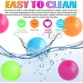 thumbnail image 6 of 4Pcs Glow in The Dark Sensory Balls, Upgraded Glowing Sticky Balls Stick to The Ceiling, Stress Relief Sensory Ball Toys for Adults , Stocking Stuffers, Cool Stuff & Party Favors, 6 of 7