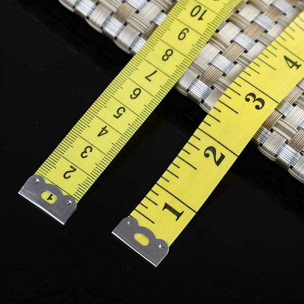 3pcs Soft Tape Measure 60-Inch 1.5M Mini Cute Measuring Tape