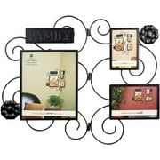Angle View: Burnes "Family" 3-Opening Corner Collage Frame