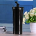thumbnail image 2 of Termo Botella térmica de vacío de acero inoxidable Taza aislada de té de café unisex (negro JShteea Libre de BPA, 2 of 9