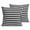 Black, variant on Throw Pillow Covers 18x18 Inch Set of 2 Red Diamond Plaid Decorative Pillows Cushion Case Soft Square Pillowcases White Geometric Check Throw Pillows for Couch Sofa Bed Chair Home Decor
