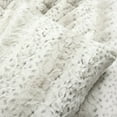 thumbnail image 5 of Leopard Textured Faux Fur Comforter Gray 3Pc Set Full/Queen, 5 of 11