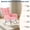 Teddy Fleece | Pink, variant on Soft Fleece Rocking Chair for Nursery – Upholstered Glider Armchair with High Backrest & Pillow, Comfortable Nursing Chair for Living Room, Bedroom, Small Spaces, Pink