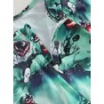 thumbnail image 6 of Liacowi Baby Girls Boys Footies Rompers Halloween Clothes Pumpkin Skull Print Crew Neck Zip Long Sleeve Toddler Fall Bodysuits, 6 of 9