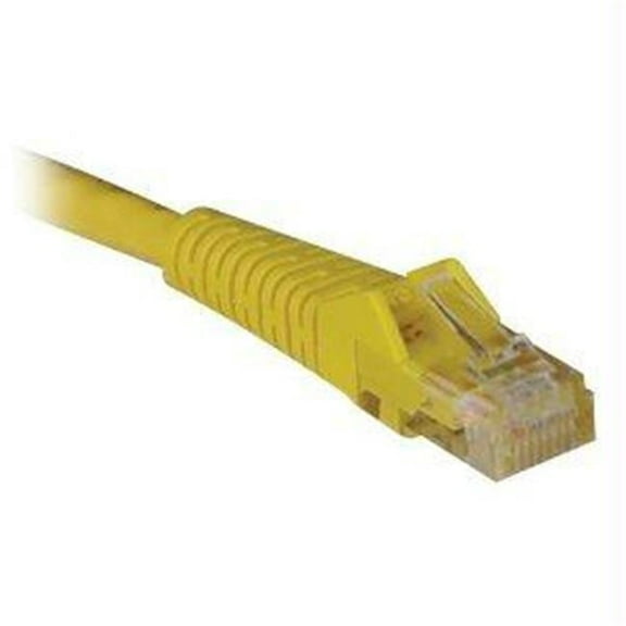 6-ft. Cat6 Gigabit Snagless Molded Patch Cable, Yellow -