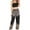Black, variant on IROINNID Women's Pants Relaxed Print Fashion Casual Hippy Harem High Waist Trousers Beach Pants Legging