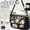 Black 24-Pc Set, variant on Chiikawa Usagi Hachiware Clear Shoulder Crossbody Bag Kawaii Daily Bag