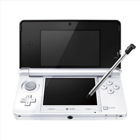 Restored Nintendo 3DS White with Stylus, Charger and Console (Refurbished)