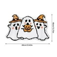 thumbnail image 2 of Tapis de Salle de Bain Halloween Doux Absorbant Tapis Non Douche Confortable pour Maison Intérieur Salon Entrée, 2 of 5