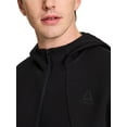 thumbnail image 2 of Reebok Men's and Big Men's Momentum Fleece Full Zip Hoodie, Sizes XS-5XL, 2 of 7
