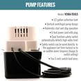 thumbnail image 4 of Volt GPH / HP Automatic Condensate Removal Pump for HVAC/Refrigeration Systems/Dehumidifiers with Overflow Detection Switch and Foot Cord /, 4 of 7