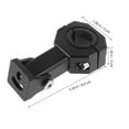 thumbnail image 4 of Soporte de luz para motocicleta, universal, ajustable, para barra de luz de motocicleta, soporte de montaje con abrazadera para focos y luces antiniebla de motocicleta, 4 of 8