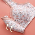 thumbnail image 4 of Wancir Front Button Closure Bras for Older Women Convenient Lace Wireless Seamless Comfort Post Surgical Mastectomy Bra, 4 of 7