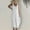 White, variant on ZZwxWA Womens Cotton Linen Loose Long Tank Dress Casual Sleeveless U Neck Solid Plus Size Shift Maxi Dress with Pocket