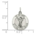 thumbnail image 2 of Sterling Silver Antiqued Divino Nino Medal (Divine Infant Jesus), 2 of 2