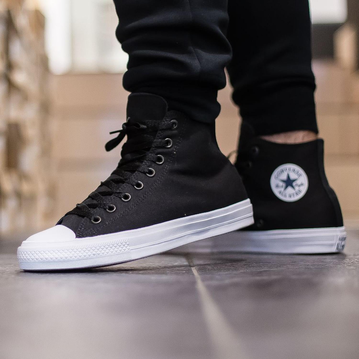 Tenis Converse Chuck Taylor All Star II Ox Mujer Lunarlon negro 23.5 CONVERSE All star Chuck Taylor Hi Walmart en linea