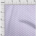 thumbnail image 2 of oneOone Polyester Lycra Pastel Purple Fabric Asian Ikat Sewing Material Print Fabric By The Yard 56 Inch Wide, 2 of 4