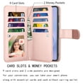 thumbnail image 3 of For Samsung Galaxy S25 Edge Wallet Case with Credit Card Holder for Women Men, Flip PU Leather Wallet Phone Case for Galaxy S25 Edge, Tekcoo Detachable Magnetic Kickstand Cover with Strap, Marble, 3 of 8