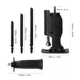 thumbnail image 4 of Durable ABS Plastic Drill Saw Adapter, Ergonomic Handle For Electric Drill To Reciprocating Saw Conversion Kit, 4 of 8