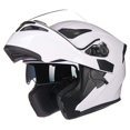thumbnail image 1 of Casco de moto ILM 902 de doble visera abatible, modular, DOT, 1 of 6