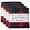 Red Plaid, variant on (24 Pack) Plaid Fleece Blankets and Throws in Bulk Pack 50 x 60 for Wedding Guests, Homeless, Pets, 160 GSM