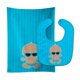 thumbnail image 1 of "Treasures Beach Baby Boy Sunes babero y paño para eructar, multicolor, grande" Caroline's Treasures  BB8652STBU, 1 of 1