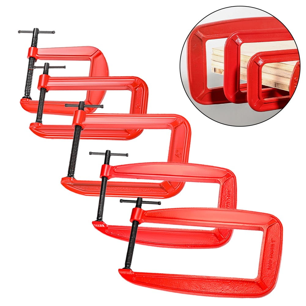 G Type Clamp For Woodworking Projects Large Jaw Opening And Deep Throat D Fangkenuo
