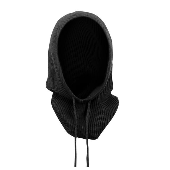 EnJoCho Winter Ski Knitted Hats Windproof Neck Ears Warmer Scarf Head Protector For Men Women Outdoor Gender-Neutral Plaid Knit Beanie