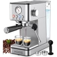 thumbnail image 1 of Máquina de café espresso KOIOS mejorada de 1200 W y 20 bar para el hogar, 1 of 8