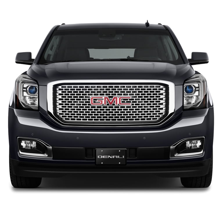 GMC Terrain Accessories GMC Terrain License Plate Frame - 3D Black Red ...