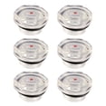 thumbnail image 1 of Unique Bargains 6 Pcs Clear Plastic Hex Head 20mm Thread Air Compressor Oil Level Sight Glass, 1 of 2