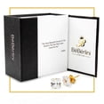 thumbnail image 5 of BEBERLINI Stud Earring Set of 4 Cubic Zirconia Earrings Shinny Female Gold Plated Square Ear Jewelry Size 10 mm, 5 of 6