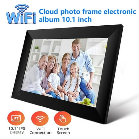Image of Paddsun HD Smart WiFi Digital Photo Frame Safe Dispaly Touch Screen Video Picture Album
