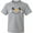Athletic Heather, variant on Snowman Head, Snowman Face, Carrot Nose Youth T-Shirt