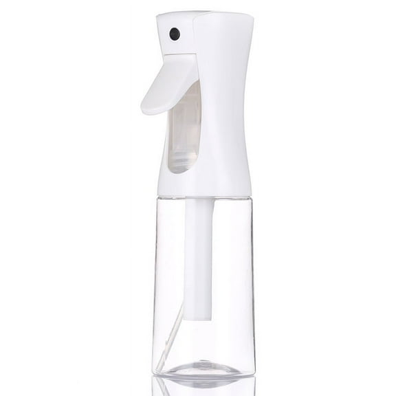Hair Spray Bottle – Ultra Fine Continuous Mist Water Sprayer for Hairstyling, Cleaning, Plant Misting, and Skin Care (Clear 300ml)